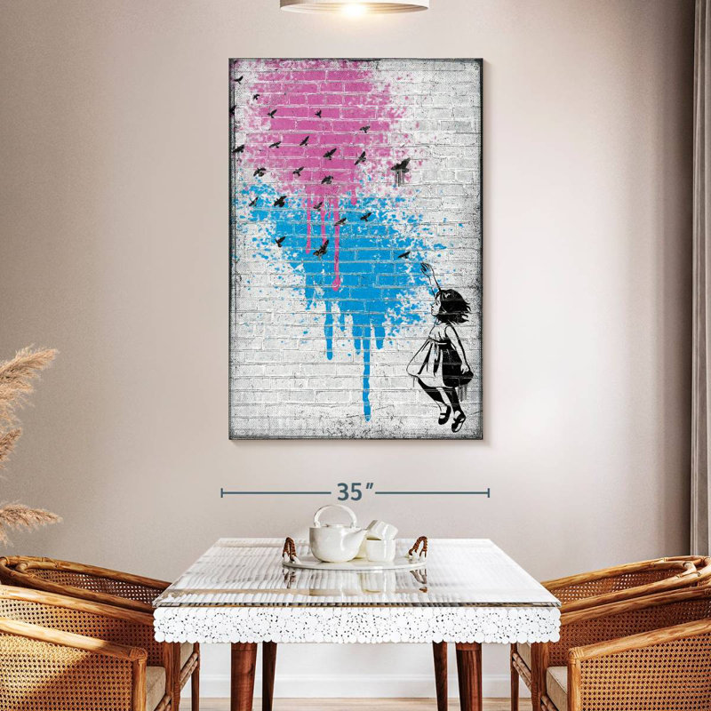 Leisha Murmuration, 51" H x 34" W
