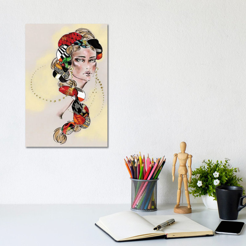 Braided - Wrapped Canvas Print, 20.32 cm H x 30.48 cm W