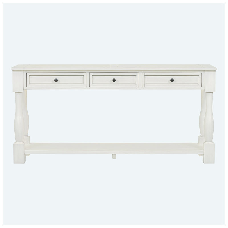 Console Huffine, Blanc