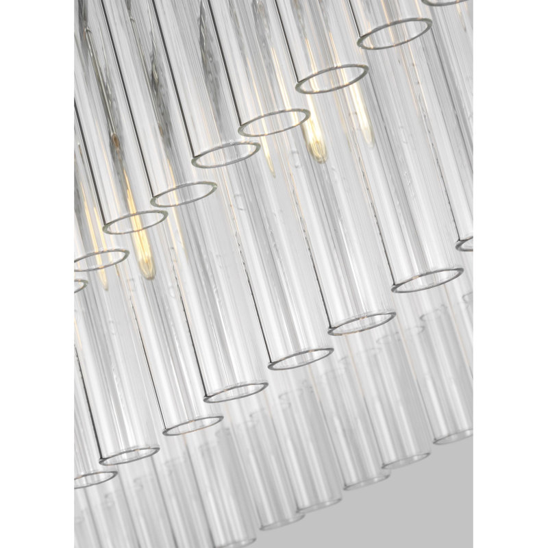 Beckett 7 - Light Chandelier, Polished Nickel