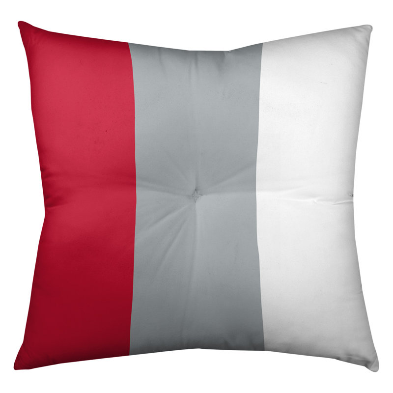 Coussin de sol touffeté retour atlanta, 26 po x 26 po, Blanc