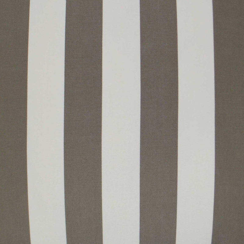 Cafe Stripe Lumbar Indoor/Outdoor Pillow Cover & Insert, Driftwood