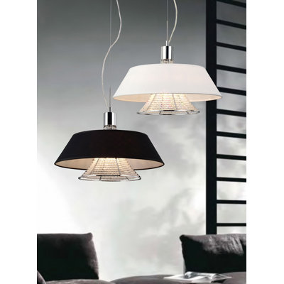 3 - Light Drum Chandelier