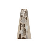 Scandinavian Hand Knotted Wool Geometric Area Rug