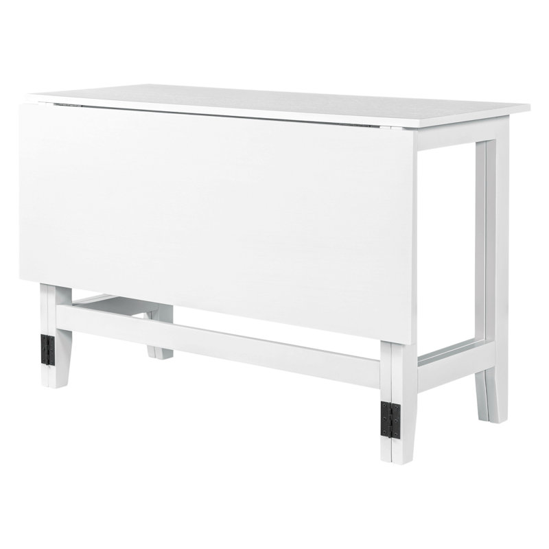 Table de salle à manger extensible Farmhouse, Blanc