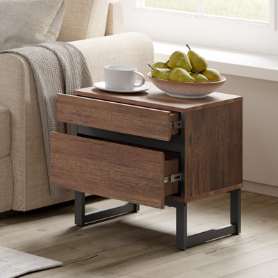 Atkinson Modern Living Room Table Sets Of 3, TV Stand With Storage Cabinet And 2 End Table Set With Drawers For Living Room, TV Entertainment Center, by Latitude Run
