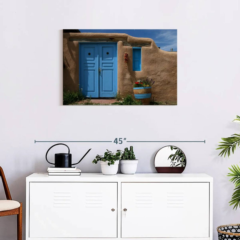 Lilie Blue Taos House, H 20 po x l 30 po