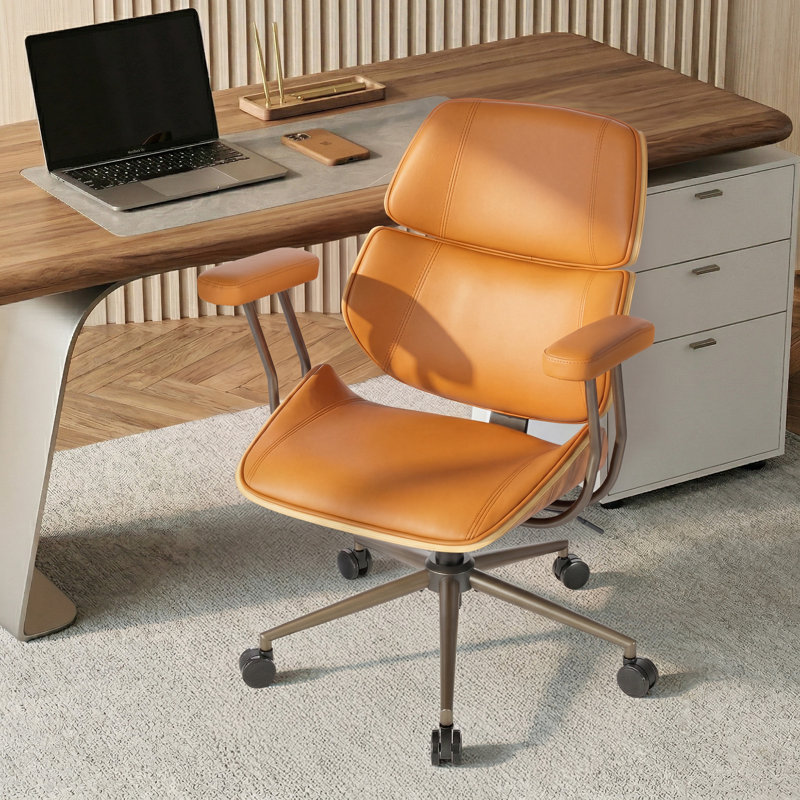 Fauteuil de direction ergonomique, Brun