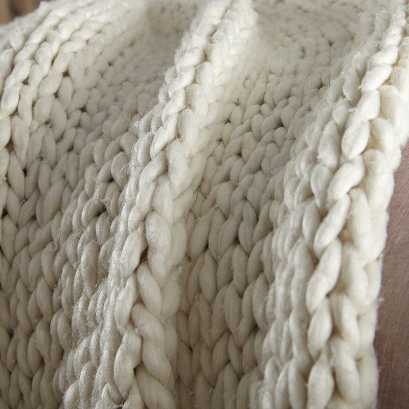 Jeté en tricot Geri Chunky