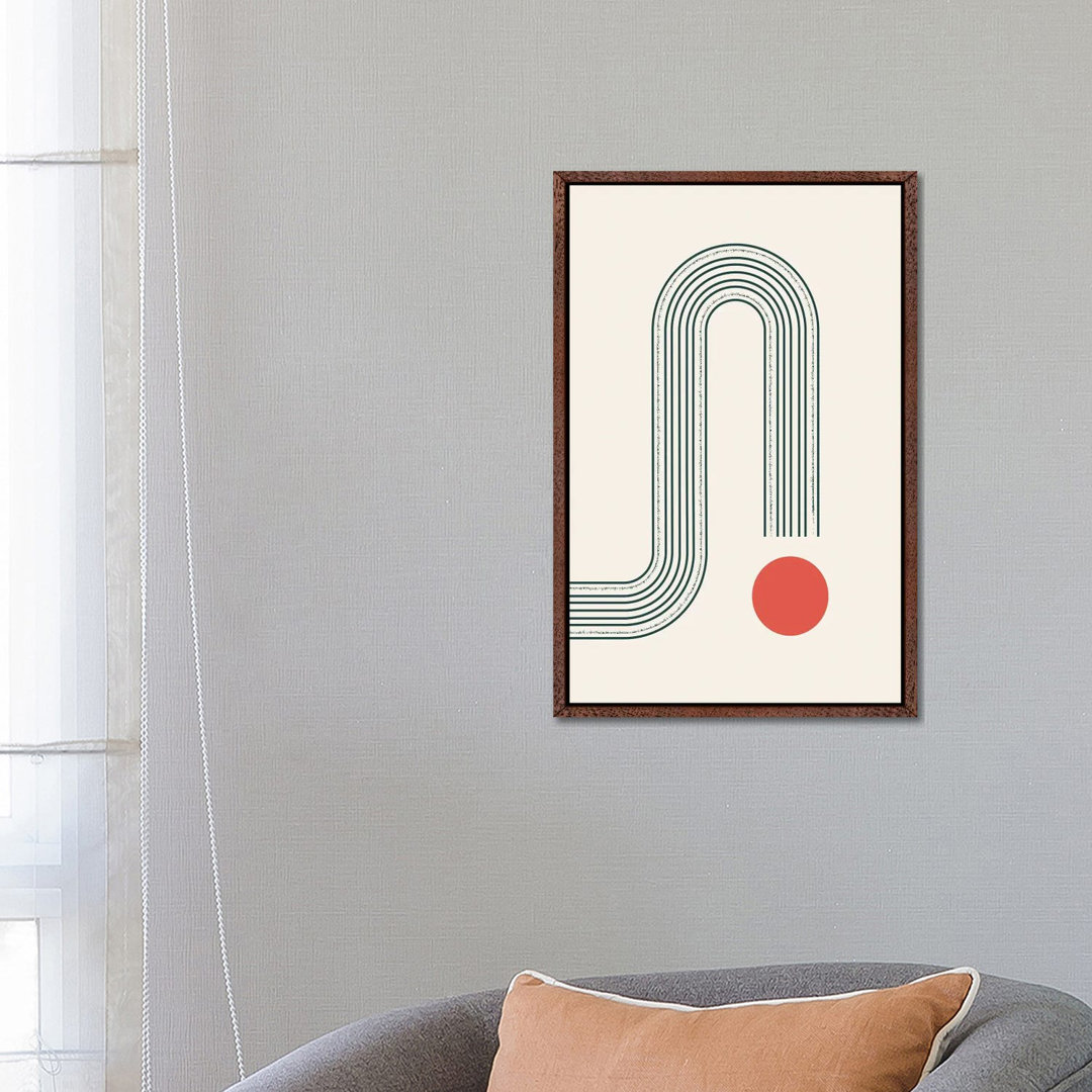 Minimalistische Abstrakte IV von Show Me Mars - Galerie-verpackte Leinwand Giclée