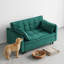 Canapé-lit convertible 2 places en velours l 55 po x P 33 po x H 32,28 po Evergreen