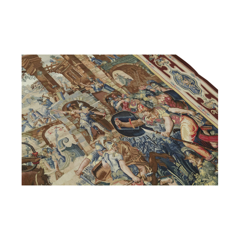 Hand-Knotted High-Quality Green Area Rug