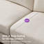 8-Piece Modular Upholstered Sectional Couch With Ottomans-105705665