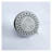 High-Pressure Rain Shower Head with 3 Spray Modes, Chrome Finish