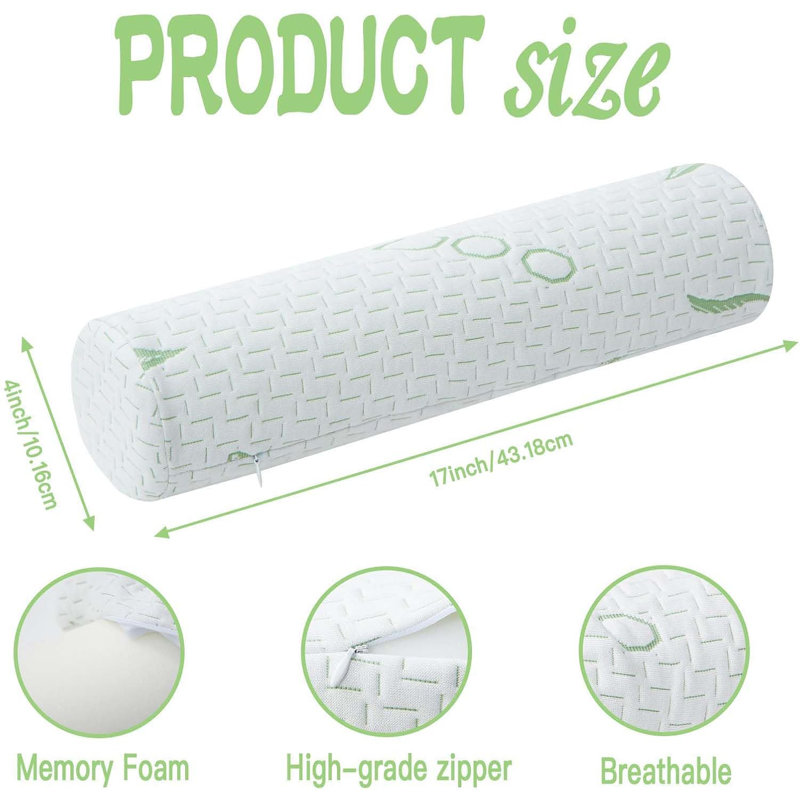 Cervical Neck Roll Memory Foam Pillows