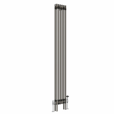 Dodge Vertical Traditional Colosseum Radiator 2 Column Raw Metal