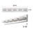 Stainless Steel 3000k Led Vanity Light-787152183-787152184