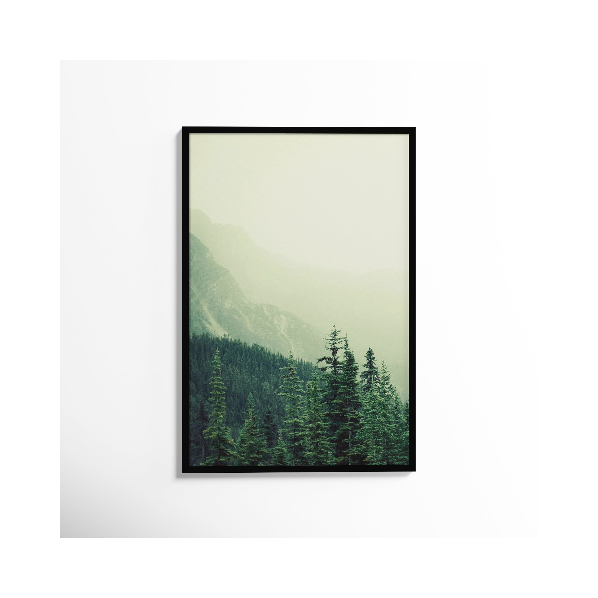 Rocky Mountain by Lynann Colligan, Black, 41" H x 28" W x 1" D