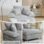 Canapé-lit surdimensionné l 54,75 po Corduroy-1341230296-1310758388