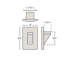Marchepied intégré vertical Hinkley Luna 2700K - 120V-999527543-999527541