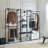 Wood and Metal Walk-in Closet
