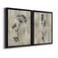 " Sumi-e Silhouette I " 2 - Pieces-1917085886-1980170828-1917085882