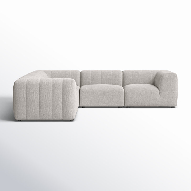 Neema 121'' Wide Metal Patio Sectional
