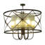 Luminaire suspendu 6 lumières Nashwa