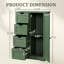 Armoire de rangement pour salle de bain Vintage Green