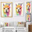 Cool Alpaca Portrait - reproduction d'art mural Alpaca-349605366-349605369