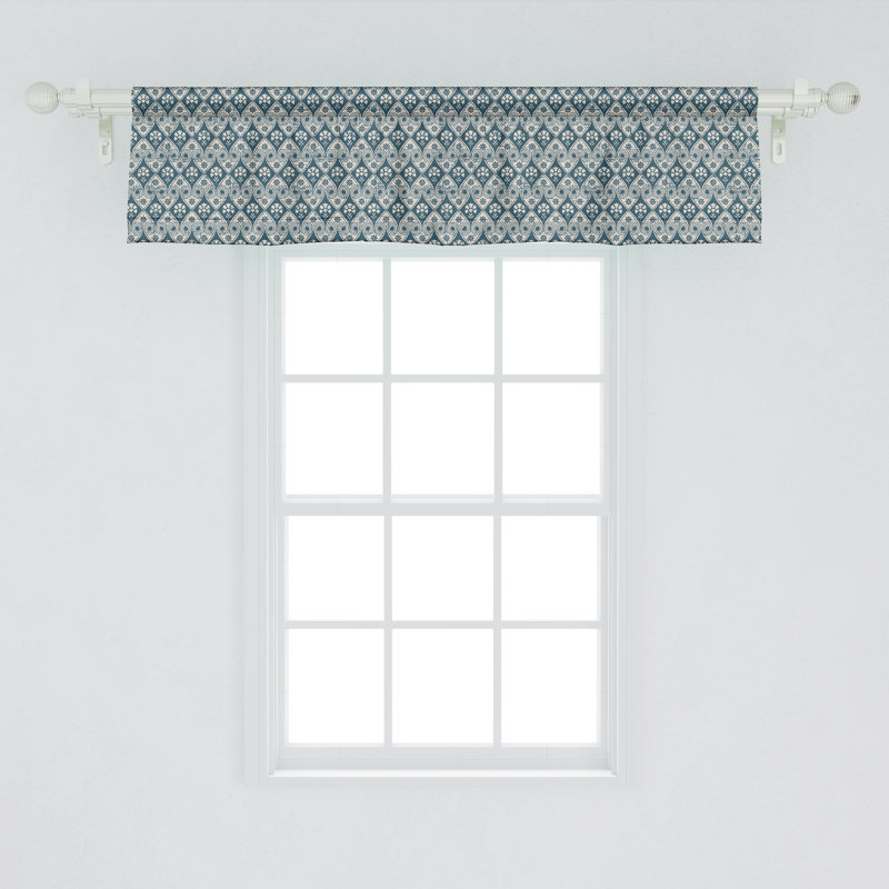 Ensemble de 2 cantonnières Ambesonne Victorian, L 42 po x L 12 po