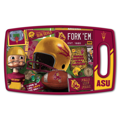 NCAA Retro Series Cutting Board