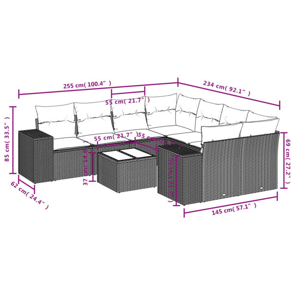 Dimensions du produit