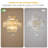 12-Gold adjustable iron crystal Chandeliers