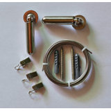 Prestridge Polyresin Adjustable Single Curtain Rod