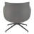 Krishaang Faux Leather Swivel Armchair-439816682