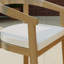 Outdoor Patio Dining Armchair with Cushion