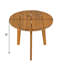 Table d'appoint ronde en acacia