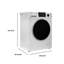 Equator Compact Washer 1.6cf/15lbs Sani Allergen Pet Cycle 15 Programs 110v-124071287