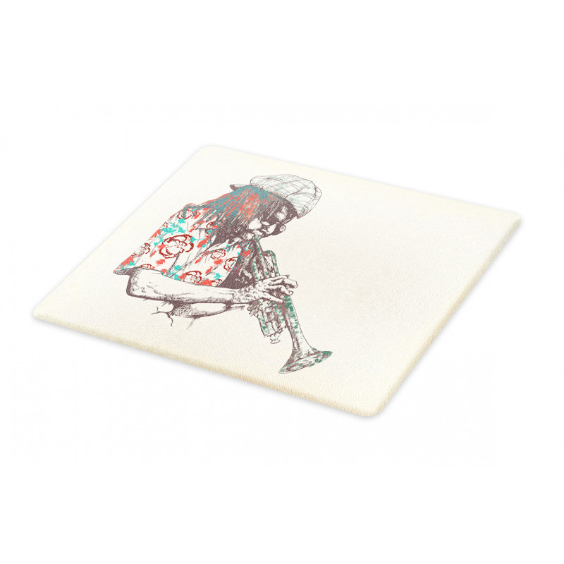 East Urban Home Glass Cutting Board