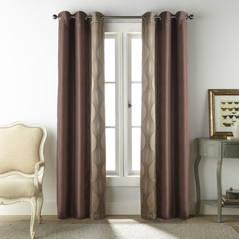 Ensemble d'édredon en microfibre 15 pièces Kath, Édredon grand + 14 pièces supplémentaires, Brun