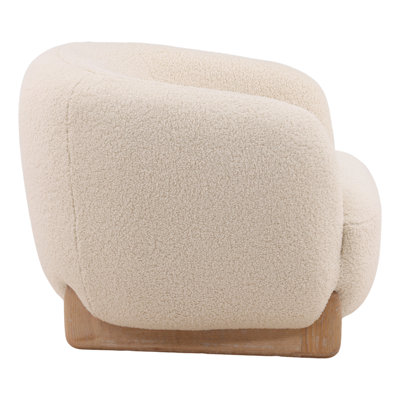 Chaise d'appoint Montara crème