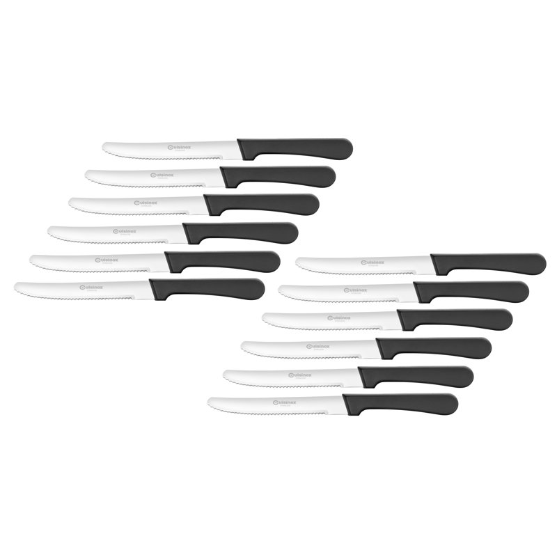 Ensemble de couteaux à steak 12 pièces Cuisinox