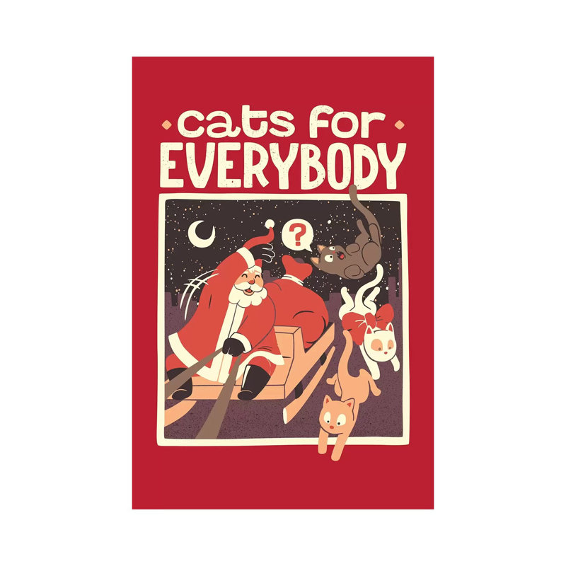Cats For Everybody by Tobias Fonseca - Wrapped Canvas Gallery-Wrapped Canvas Giclée, 66.04cm H x 66.04cm W