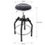 Tabouret d'atelier hydraulique robuste et réglable