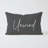 Unwind Pillow 16"X12" Charcoal-125291645-125291658