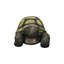 Grande statue de tortue d'extérieur pour le jardin - Sculpture d'animal réaliste en résine et décoration artistique de jardin pour patio, pelouse et parterre de fleurs