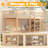 Low Loft Bed Twin Size With Led Lights-870766858
