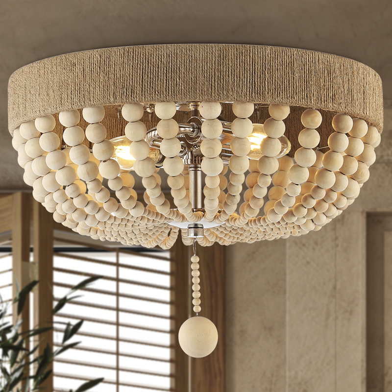 Plafonnier encastré 2 lumières 14 po