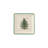 Spode Christmas Tree Tidbit Plates 5"